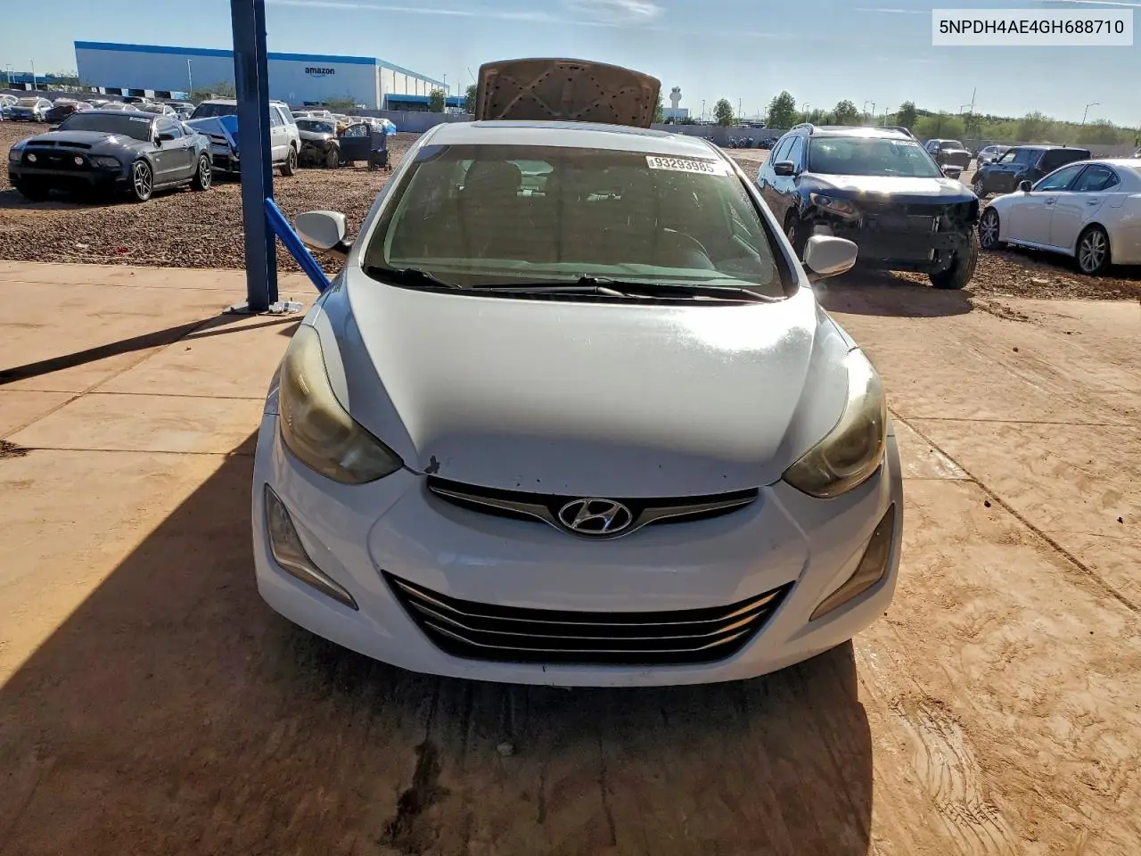 5NPDH4AE4GH688710 2016 Hyundai Elantra Se