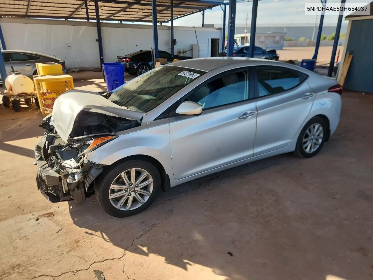 5NPDH4AE5GH654937 2016 Hyundai Elantra Se