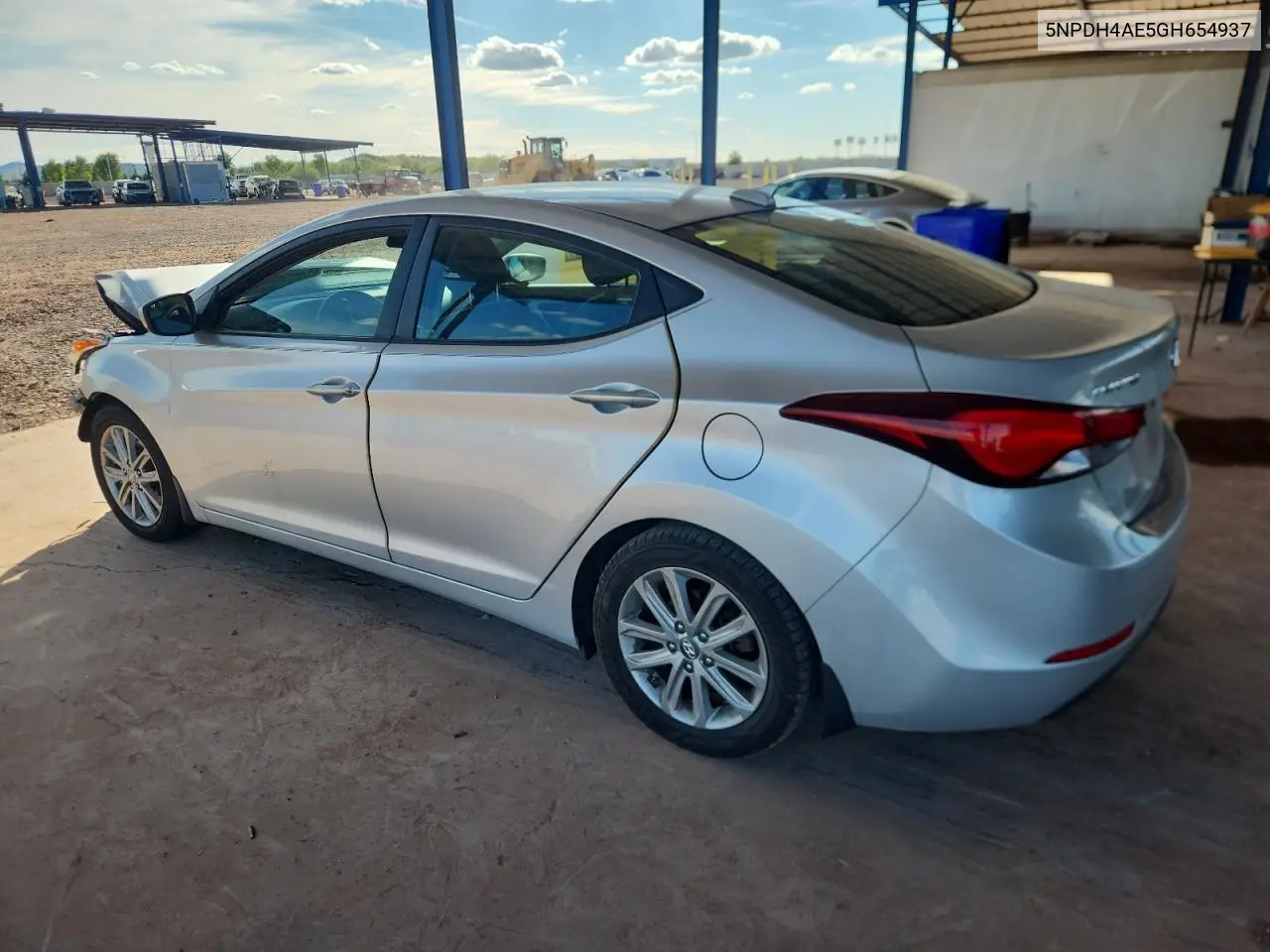 5NPDH4AE5GH654937 2016 Hyundai Elantra Se
