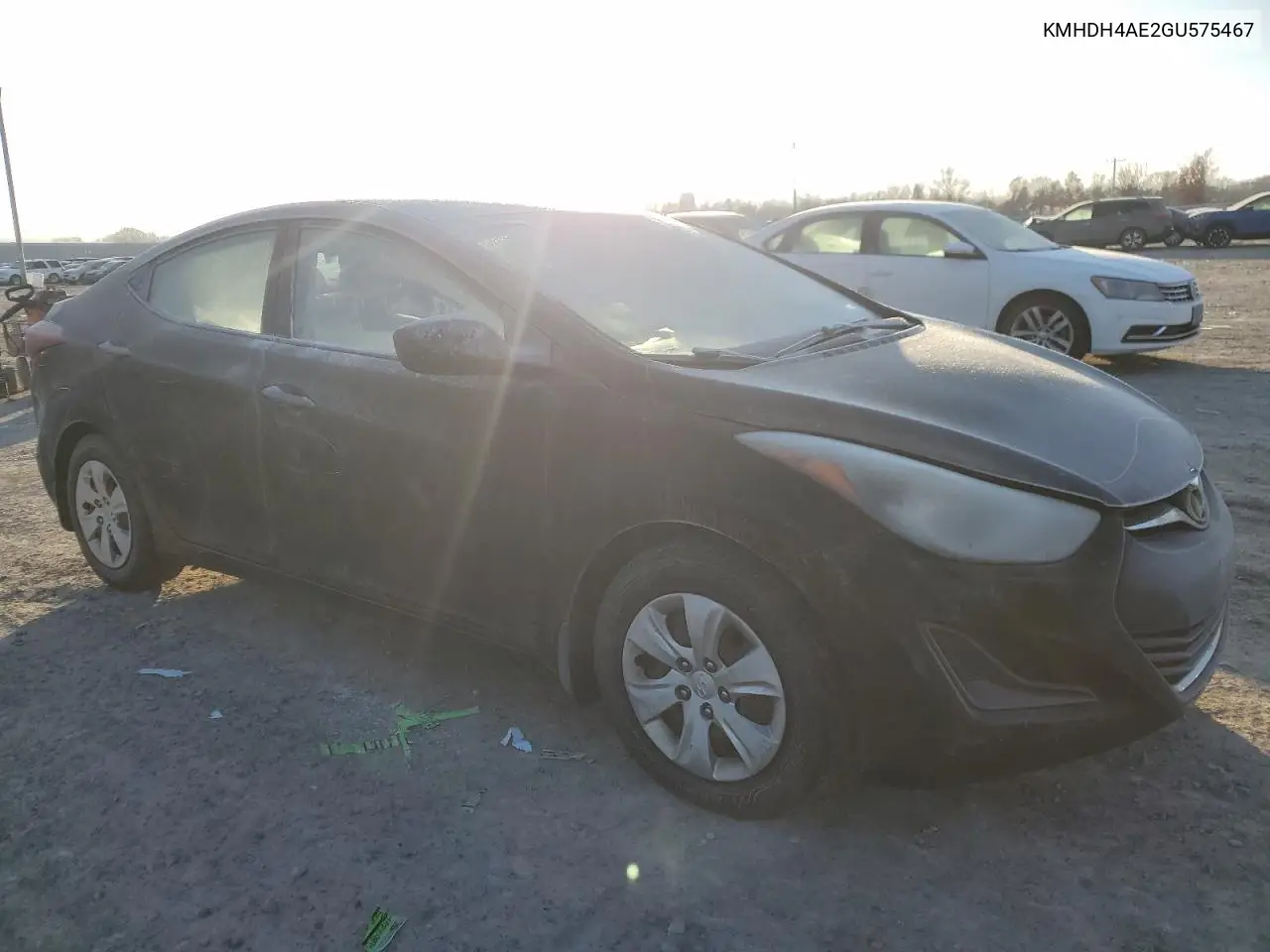 KMHDH4AE2GU575467 2016 Hyundai Elantra Se