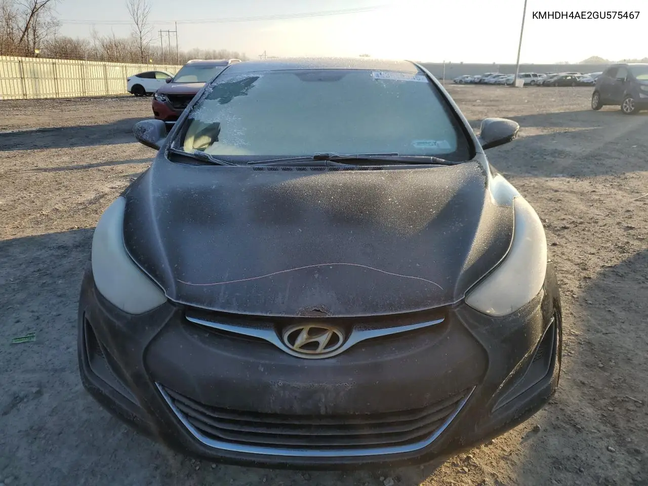 KMHDH4AE2GU575467 2016 Hyundai Elantra Se