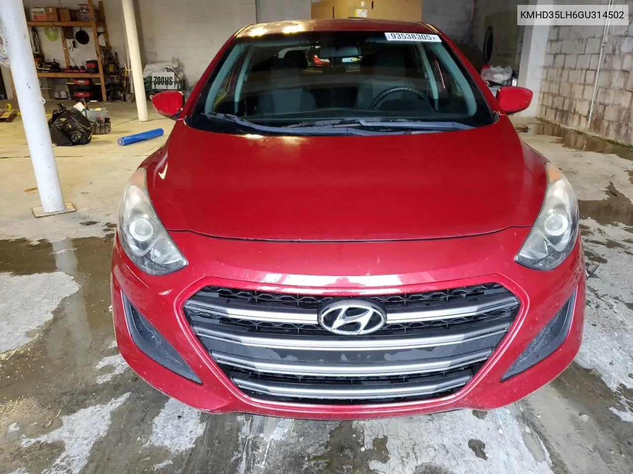 KMHD35LH6GU314502 2016 Hyundai Elantra Gt