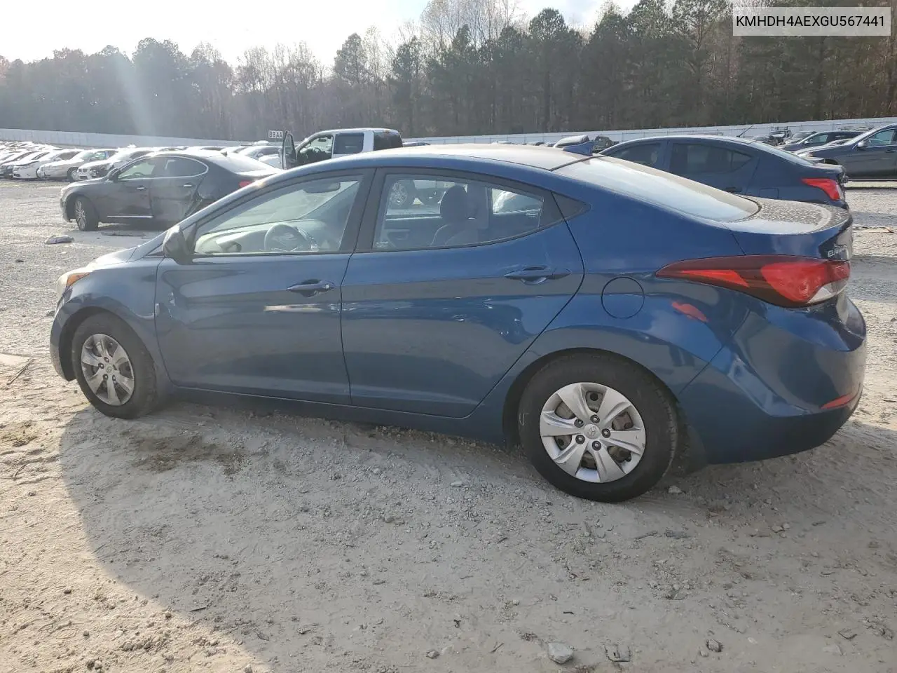 KMHDH4AEXGU567441 2016 Hyundai Elantra Se