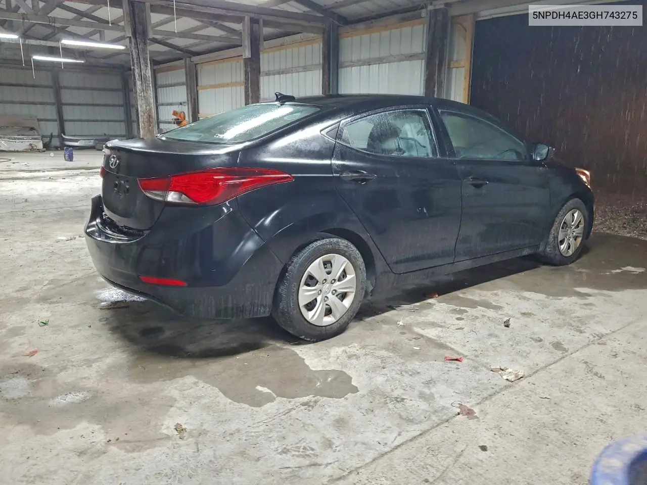 5NPDH4AE3GH743275 2016 Hyundai Elantra Se