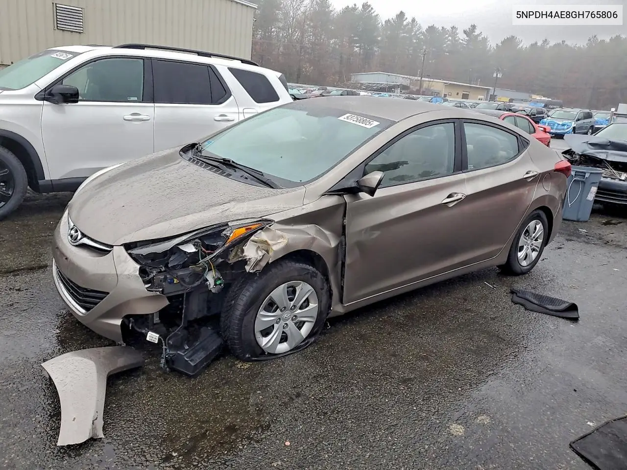 5NPDH4AE8GH765806 2016 Hyundai Elantra Se
