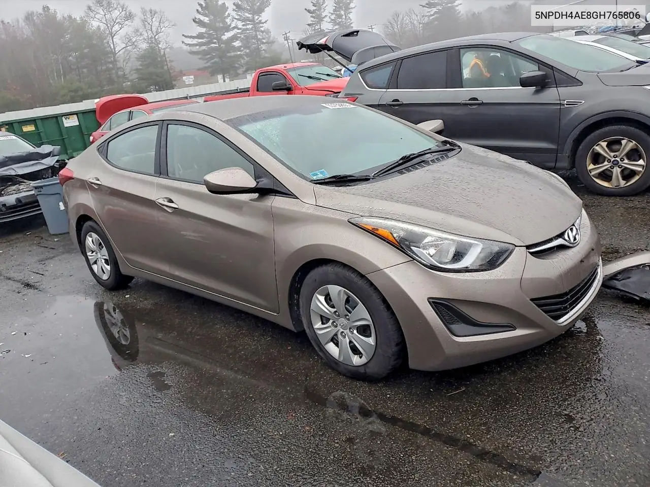 5NPDH4AE8GH765806 2016 Hyundai Elantra Se