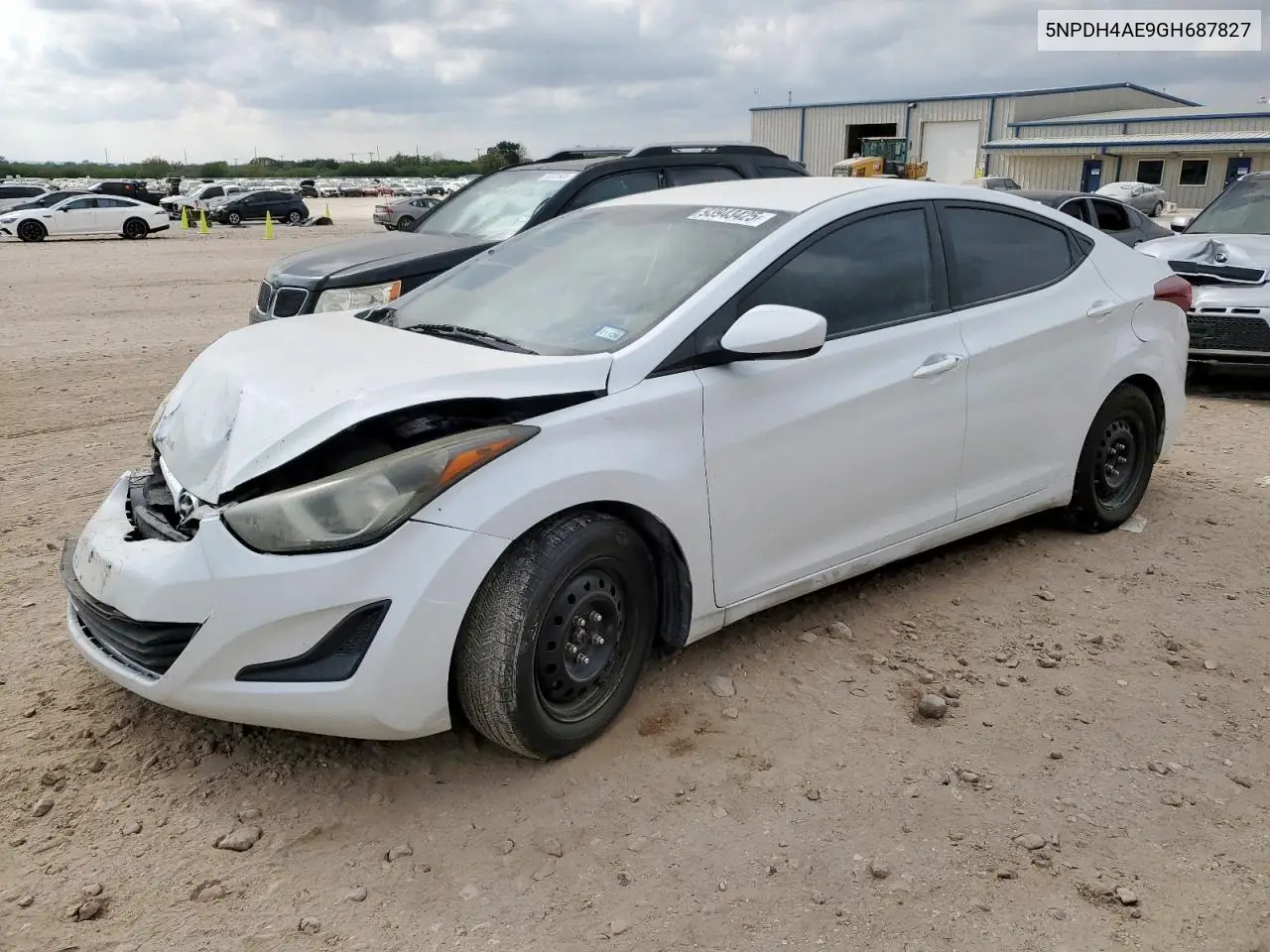 5NPDH4AE9GH687827 2016 Hyundai Elantra Se