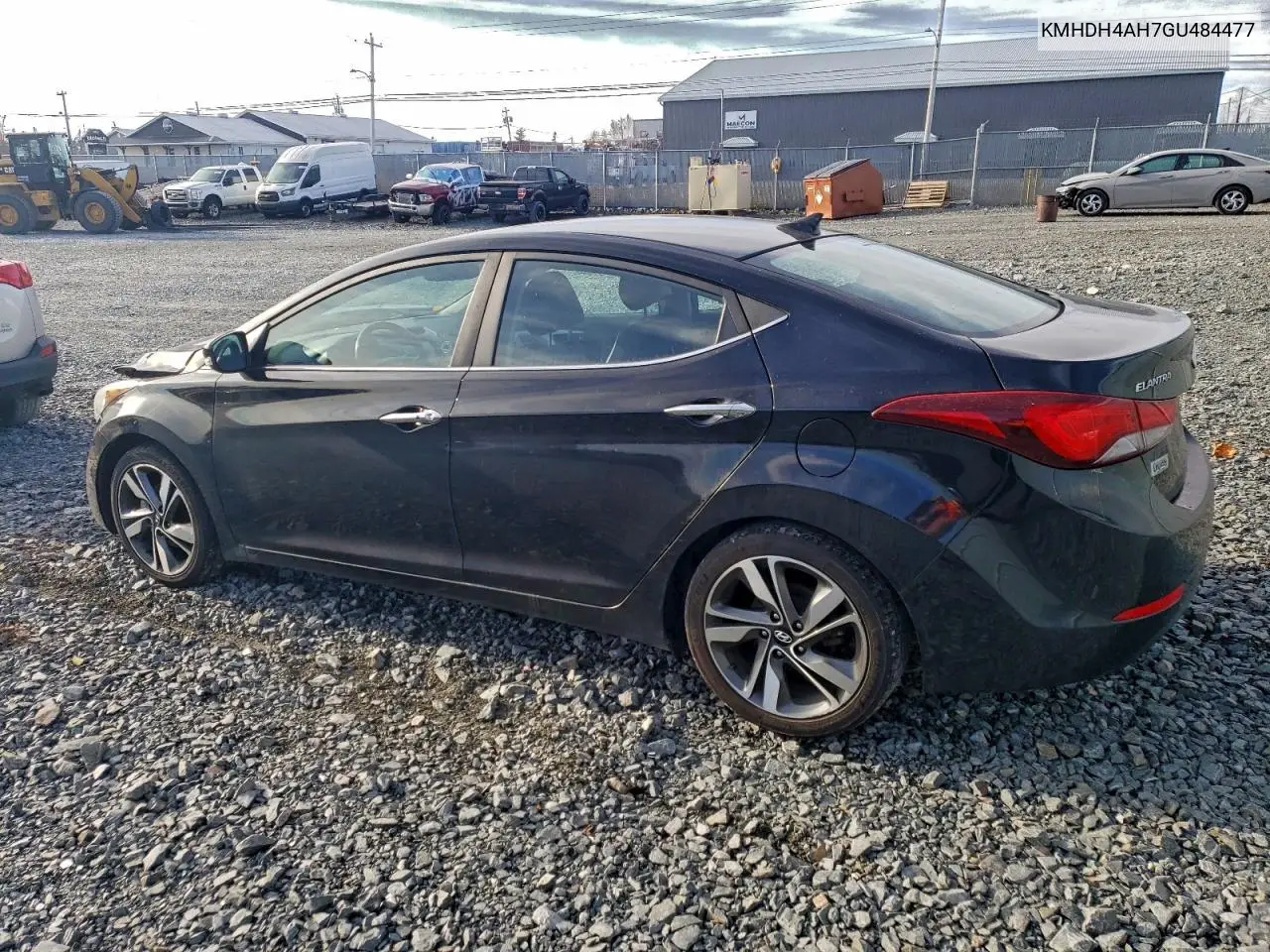 KMHDH4AH7GU484477 2016 Hyundai Elantra Se