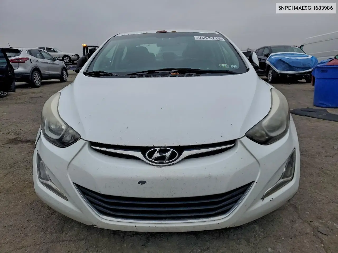 5NPDH4AE9GH683986 2016 Hyundai Elantra Se