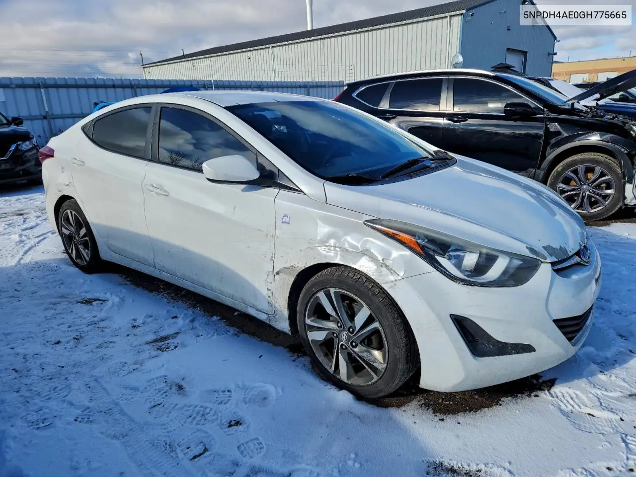 5NPDH4AE0GH775665 2016 Hyundai Elantra Se