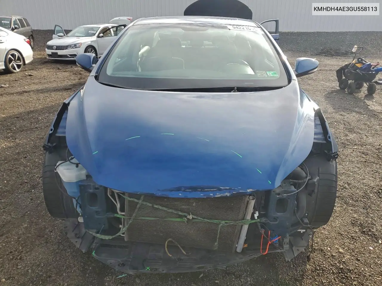 KMHDH4AE3GU558113 2016 Hyundai Elantra Se