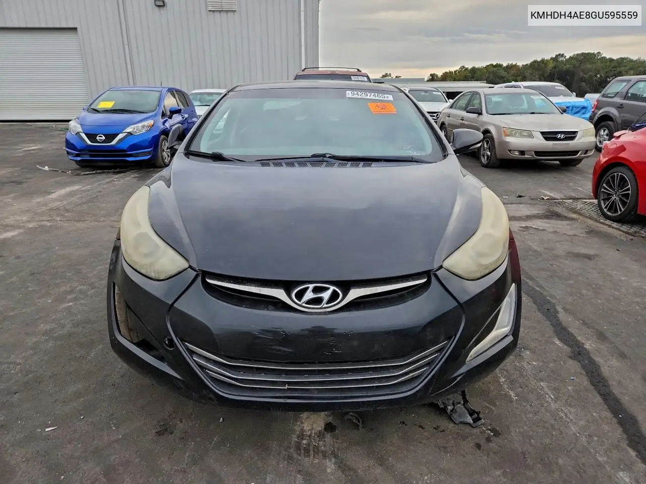 KMHDH4AE8GU595559 2016 Hyundai Elantra Se