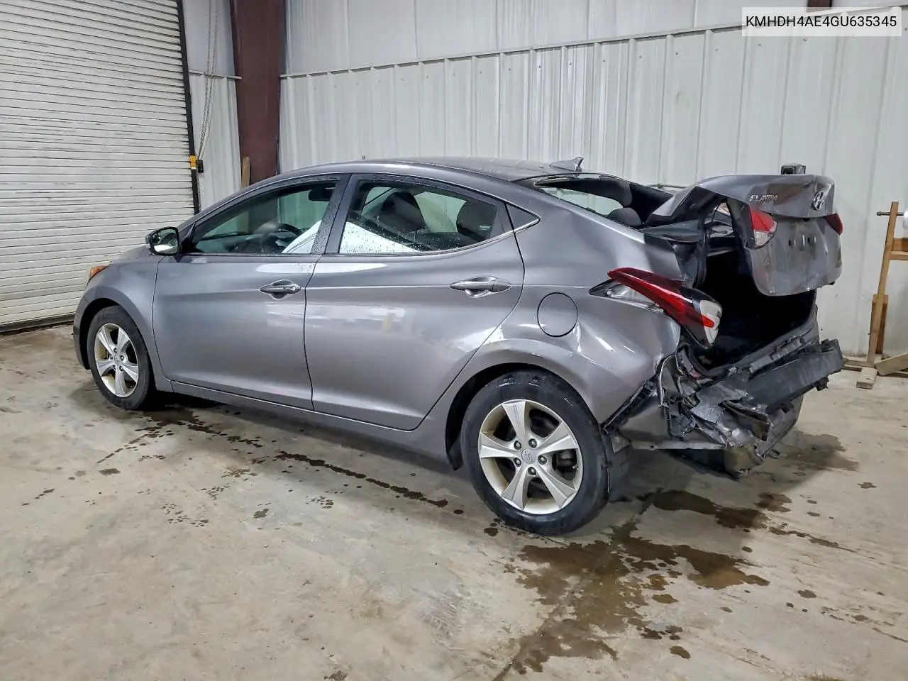 KMHDH4AE4GU635345 2016 Hyundai Elantra Se