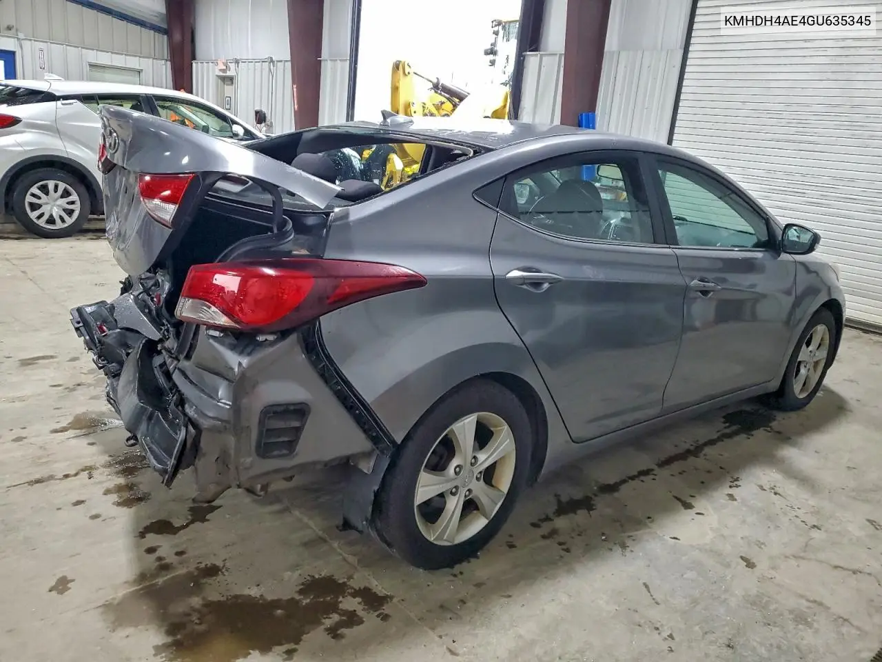 KMHDH4AE4GU635345 2016 Hyundai Elantra Se