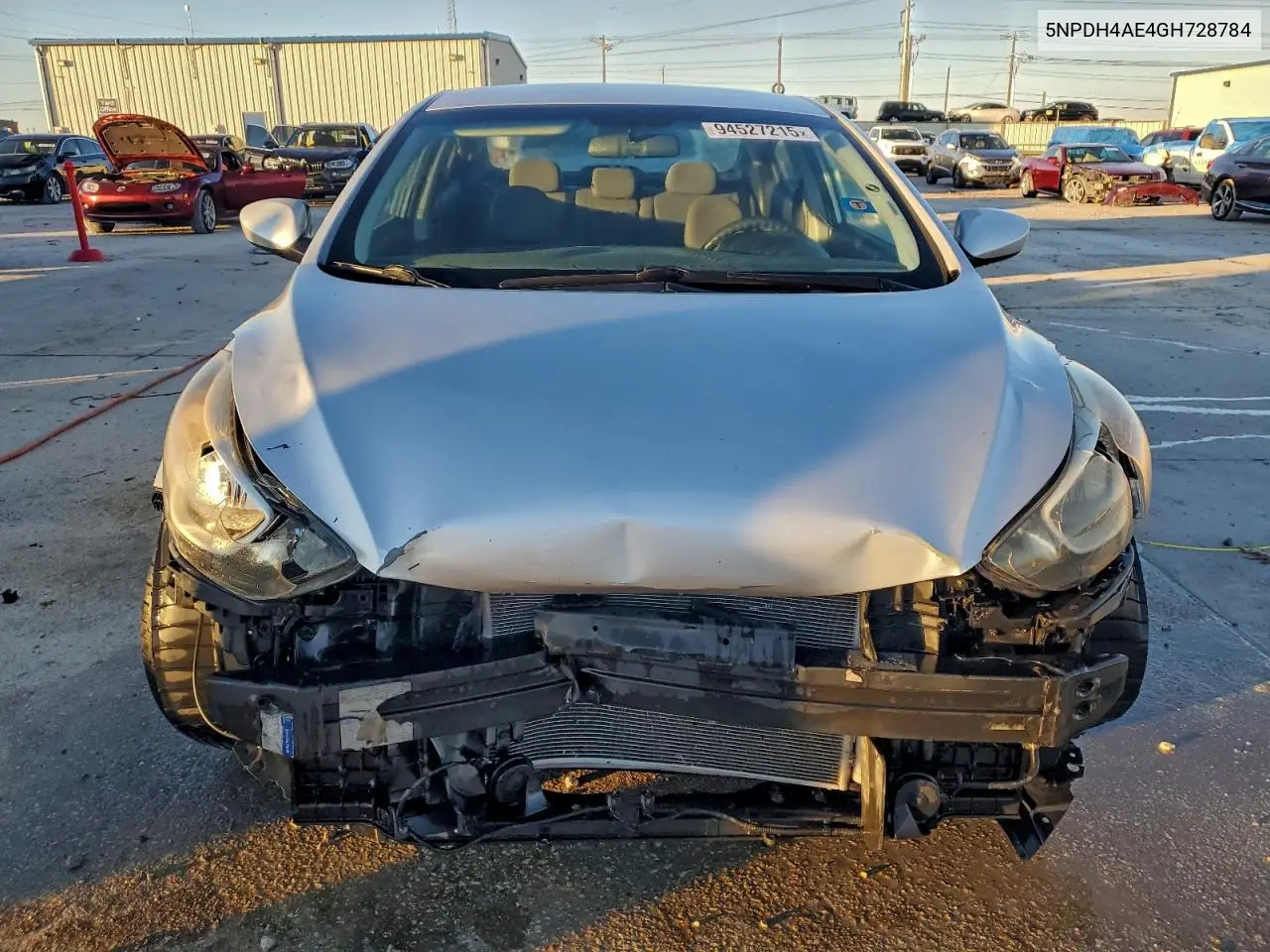 5NPDH4AE4GH728784 2016 Hyundai Elantra Se