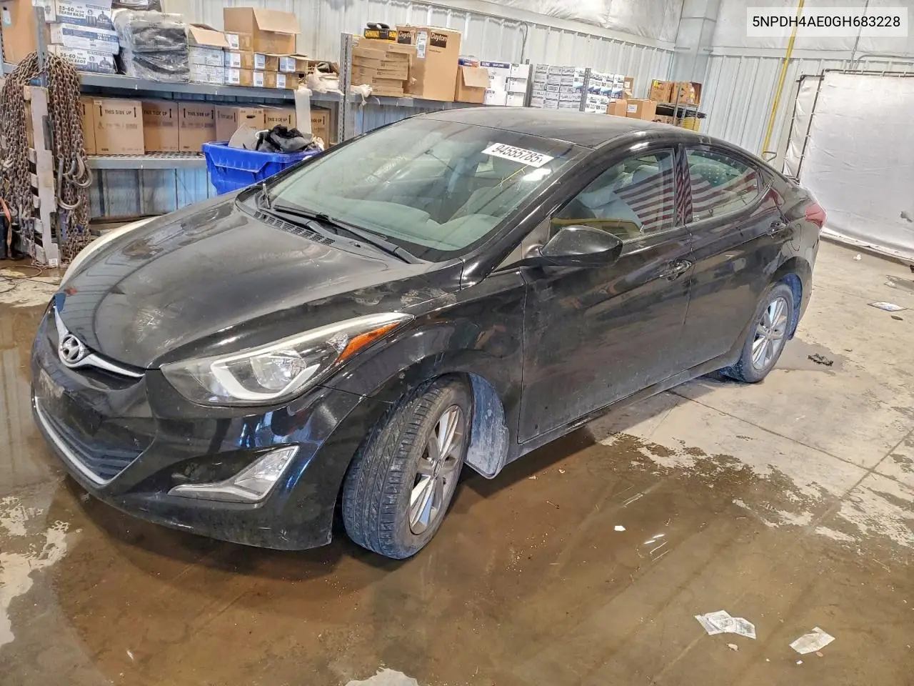 5NPDH4AE0GH683228 2016 Hyundai Elantra Se