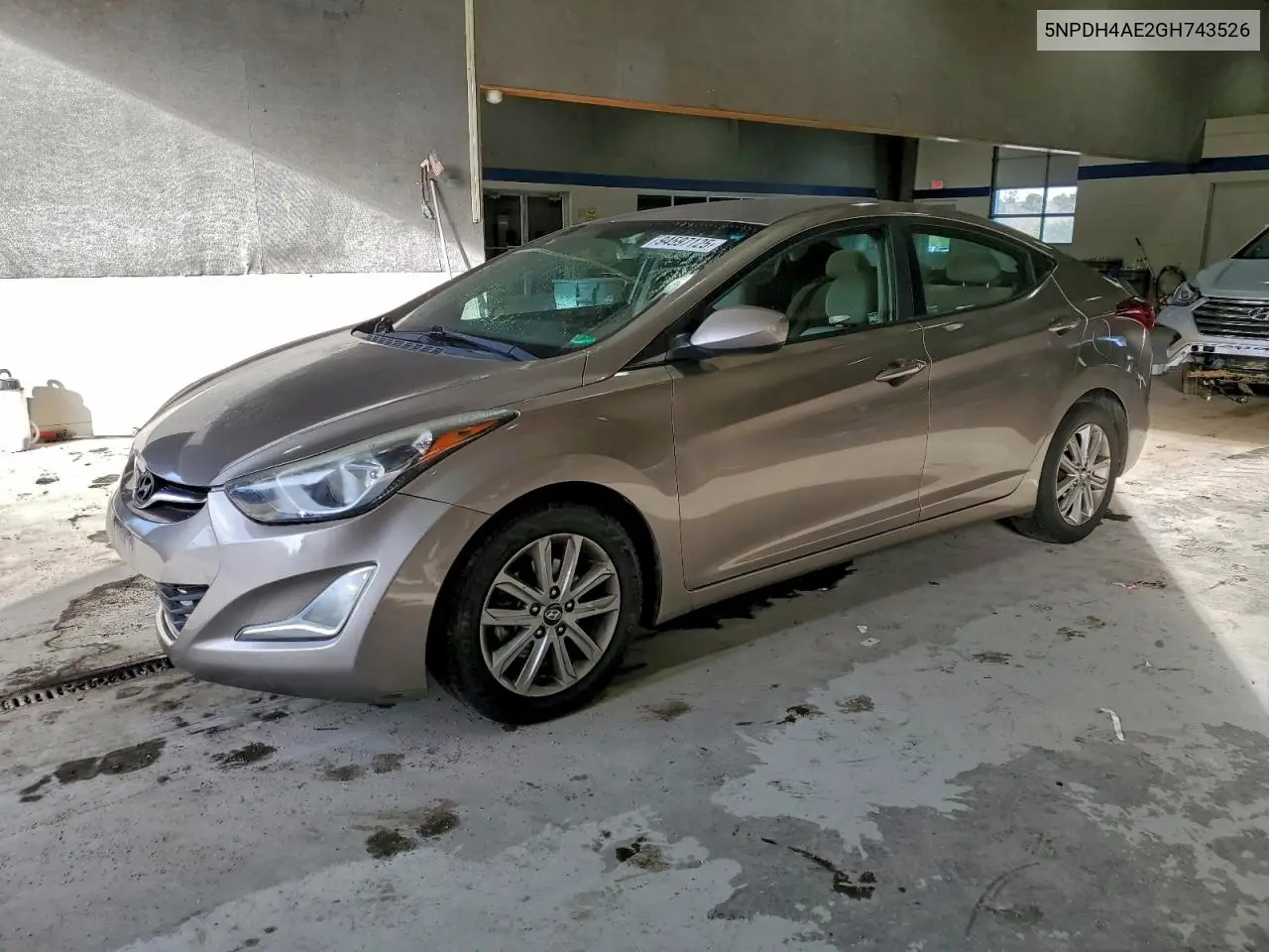 5NPDH4AE2GH743526 2016 Hyundai Elantra Se