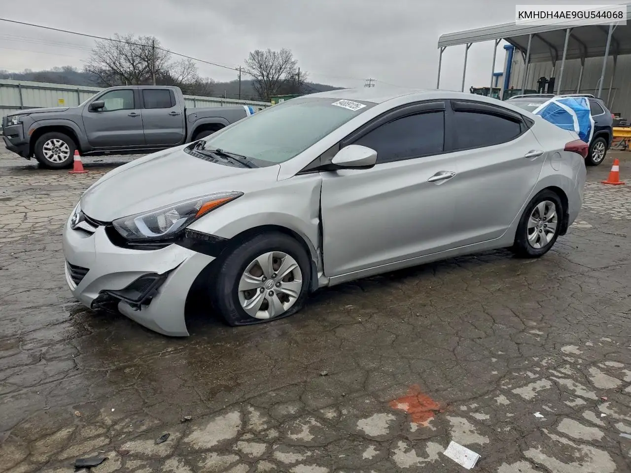 KMHDH4AE9GU544068 2016 Hyundai Elantra Se