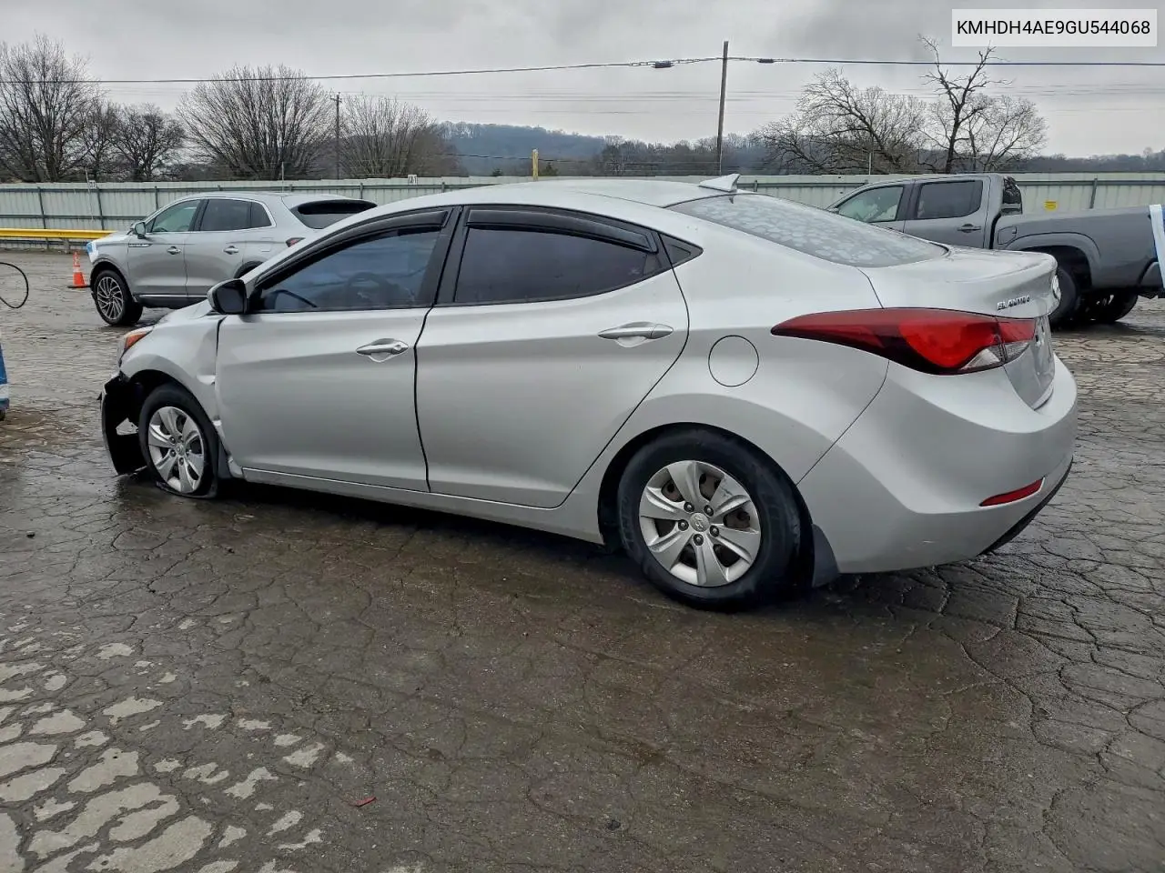 KMHDH4AE9GU544068 2016 Hyundai Elantra Se