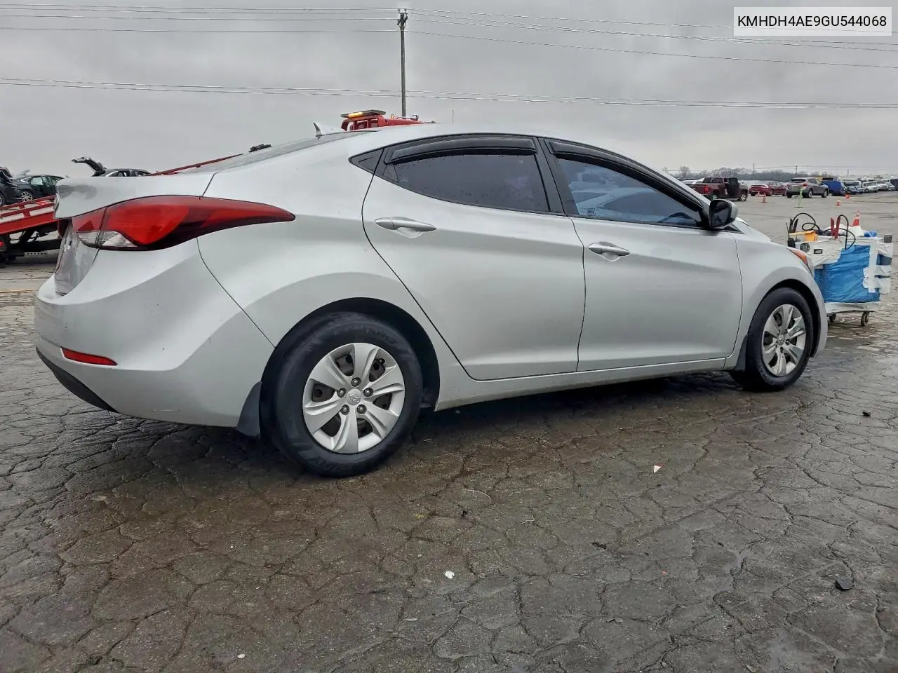 KMHDH4AE9GU544068 2016 Hyundai Elantra Se