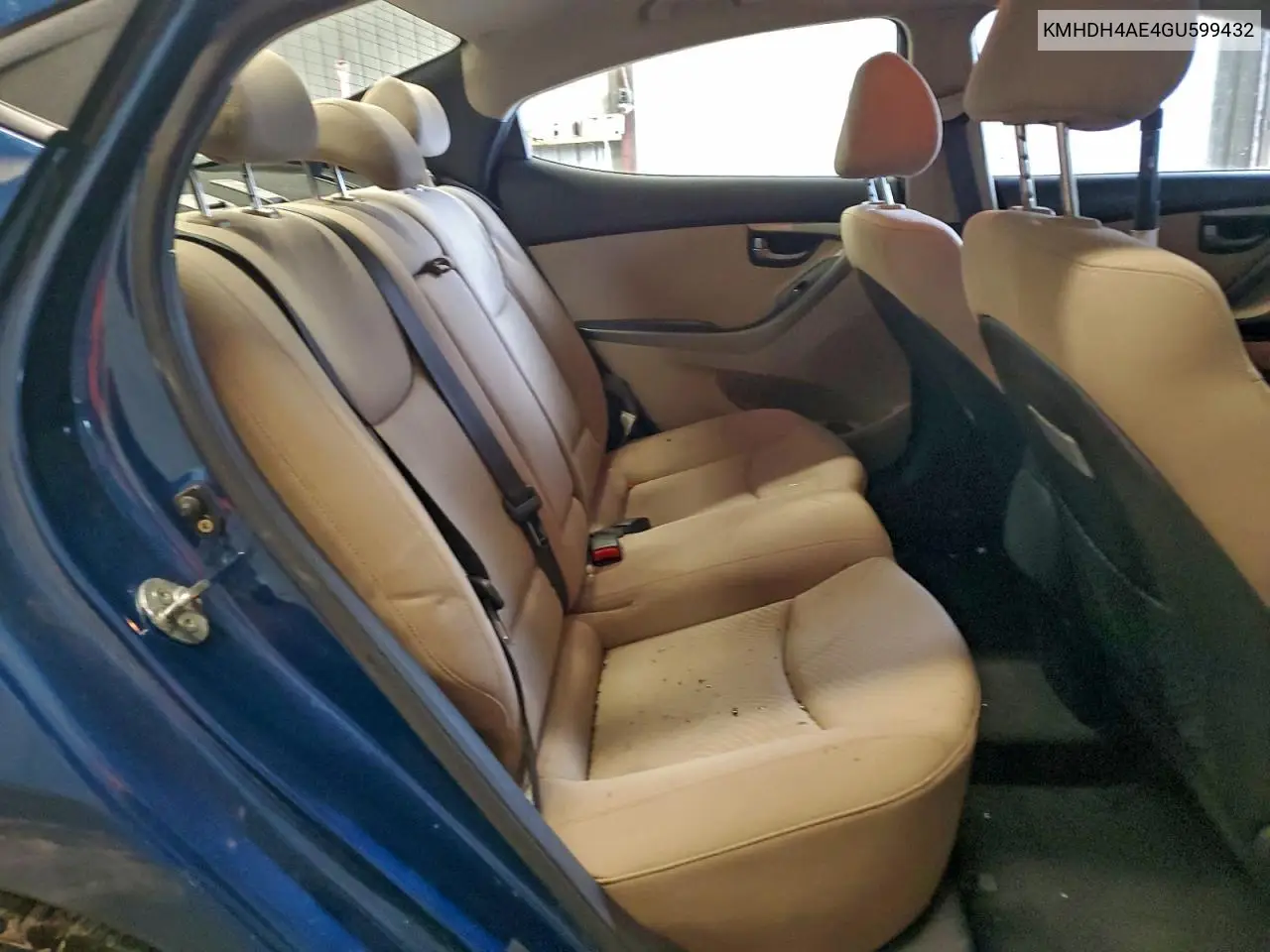 KMHDH4AE4GU599432 2016 Hyundai Elantra Se