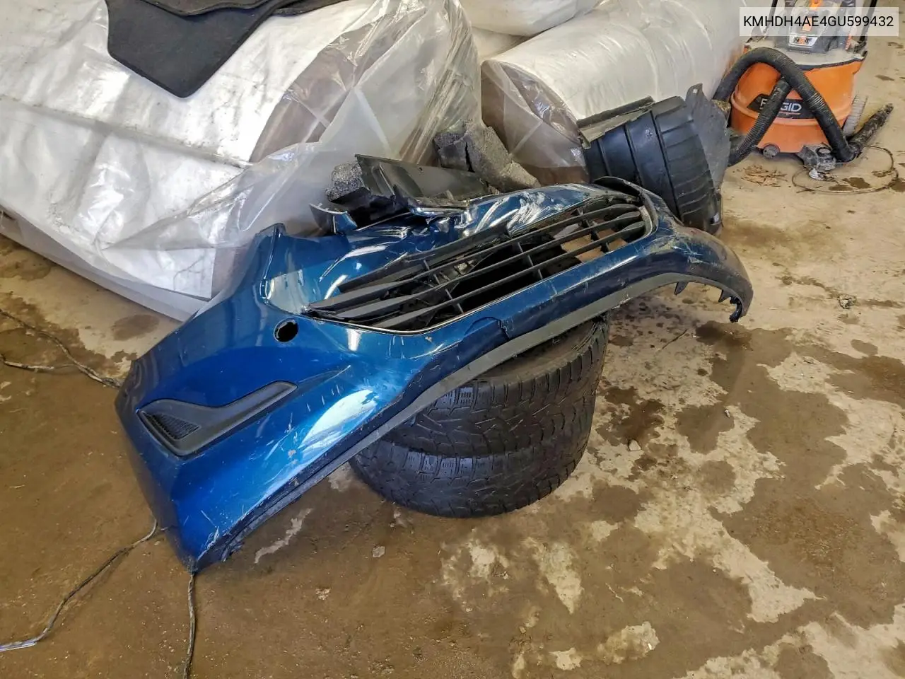 KMHDH4AE4GU599432 2016 Hyundai Elantra Se