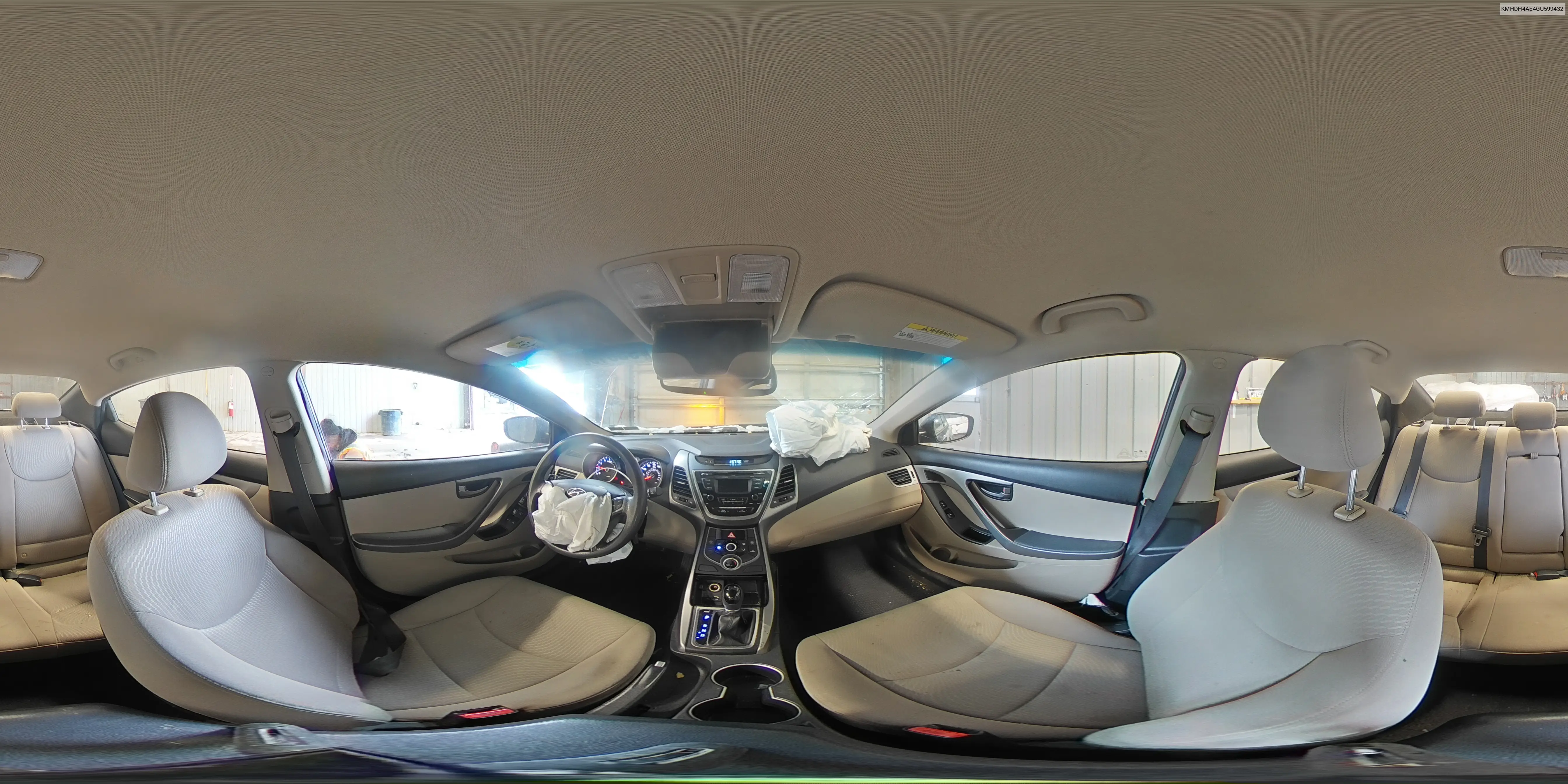 KMHDH4AE4GU599432 2016 Hyundai Elantra Se
