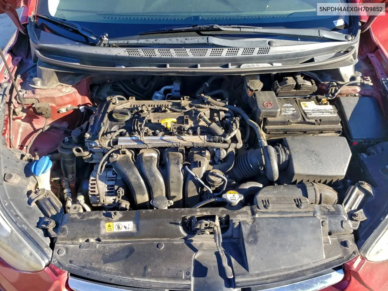 5NPDH4AEXGH709852 2016 Hyundai Elantra Se