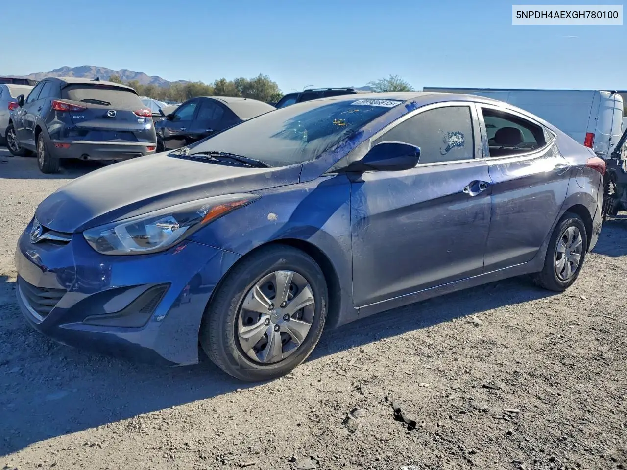 5NPDH4AEXGH780100 2016 Hyundai Elantra Se