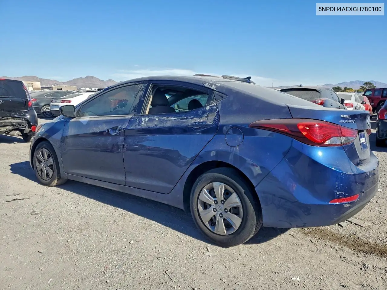 5NPDH4AEXGH780100 2016 Hyundai Elantra Se