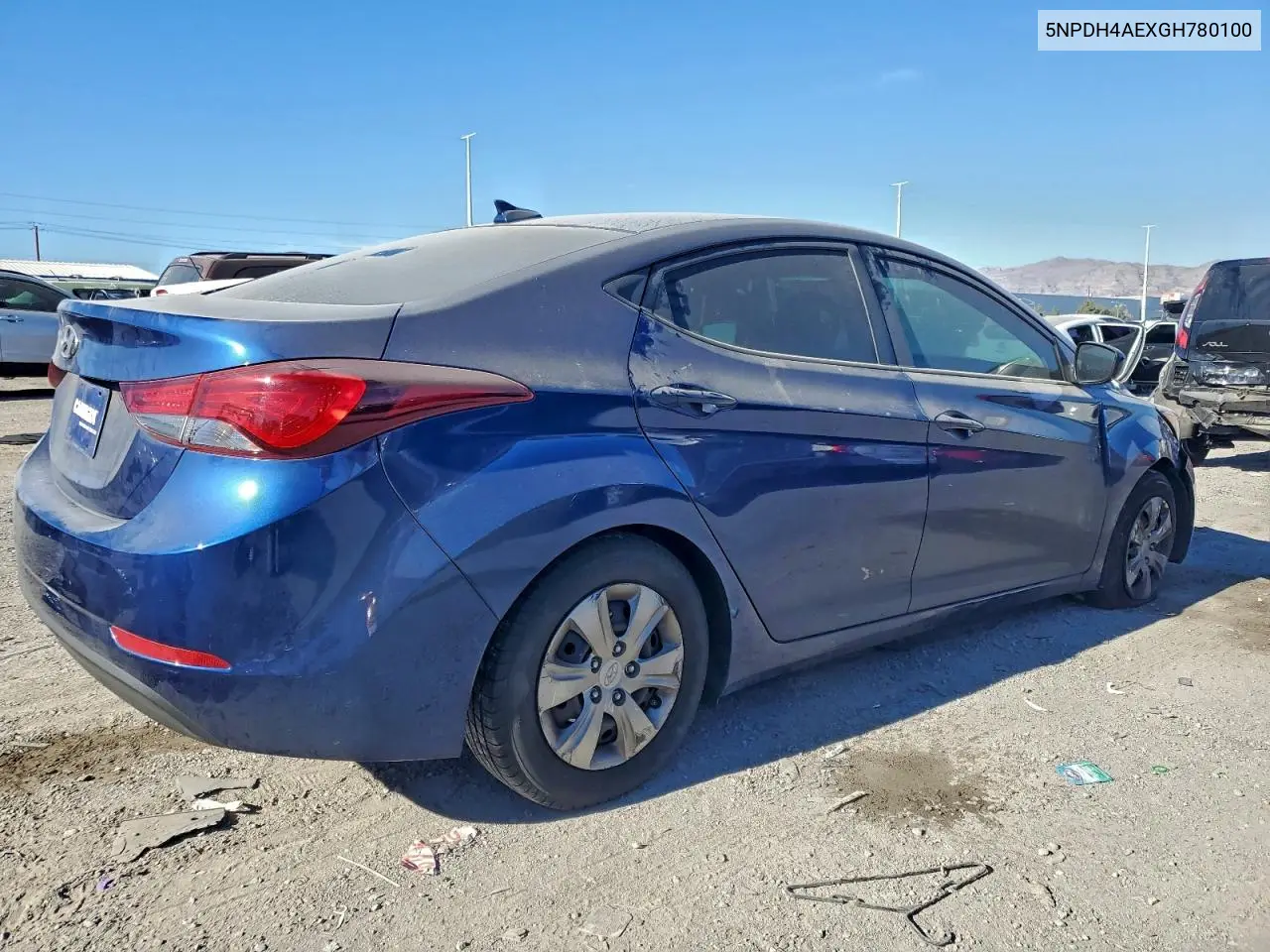 5NPDH4AEXGH780100 2016 Hyundai Elantra Se