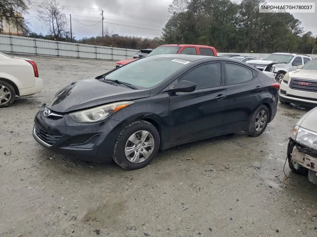 5NPDH4AE7GH780037 2016 Hyundai Elantra Se
