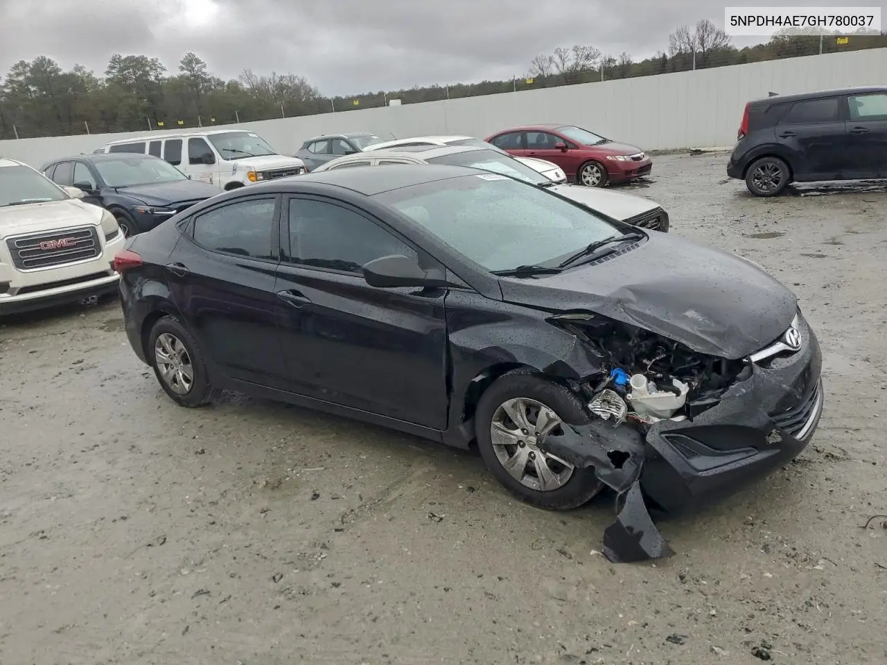 5NPDH4AE7GH780037 2016 Hyundai Elantra Se