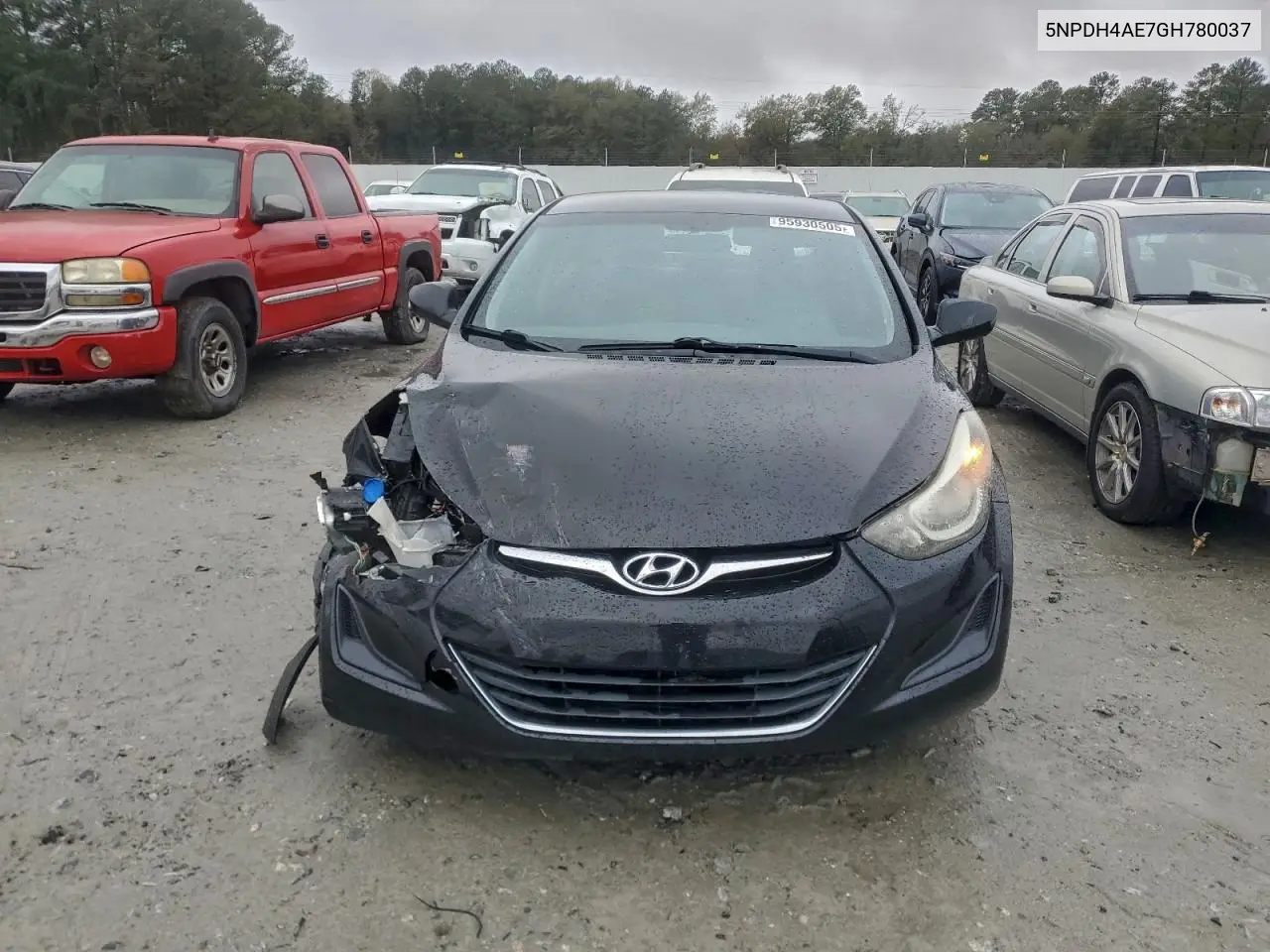 5NPDH4AE7GH780037 2016 Hyundai Elantra Se