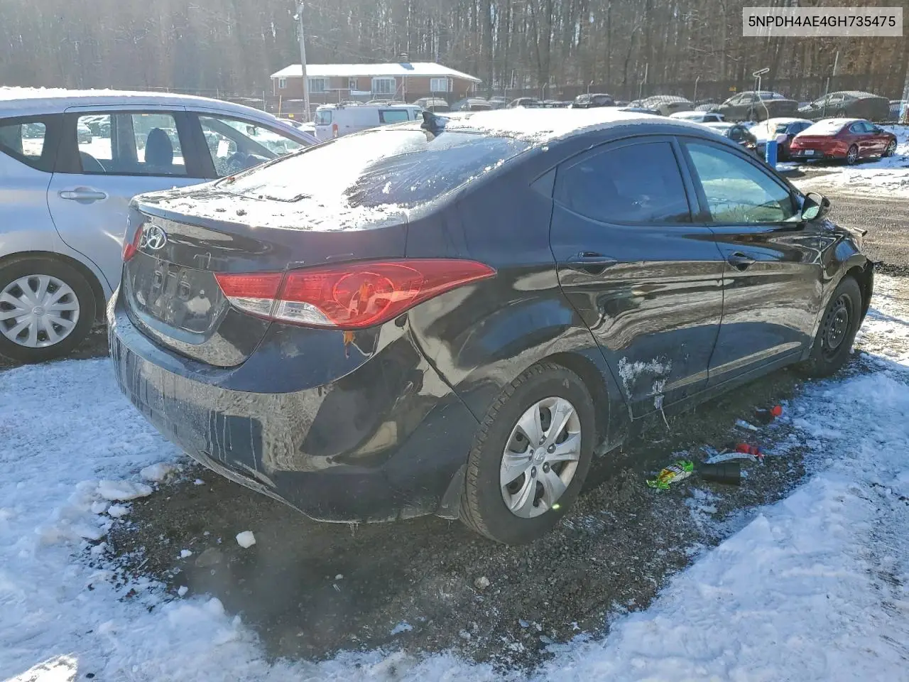 5NPDH4AE4GH735475 2016 Hyundai Elantra Se