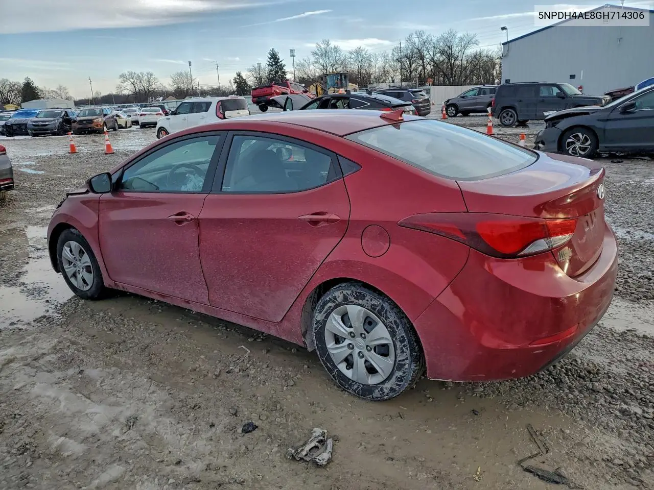 5NPDH4AE8GH714306 2016 Hyundai Elantra Se