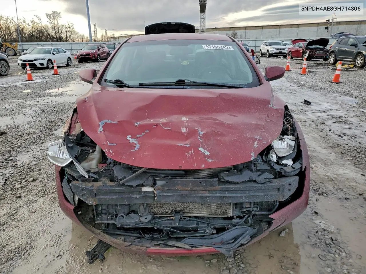 5NPDH4AE8GH714306 2016 Hyundai Elantra Se