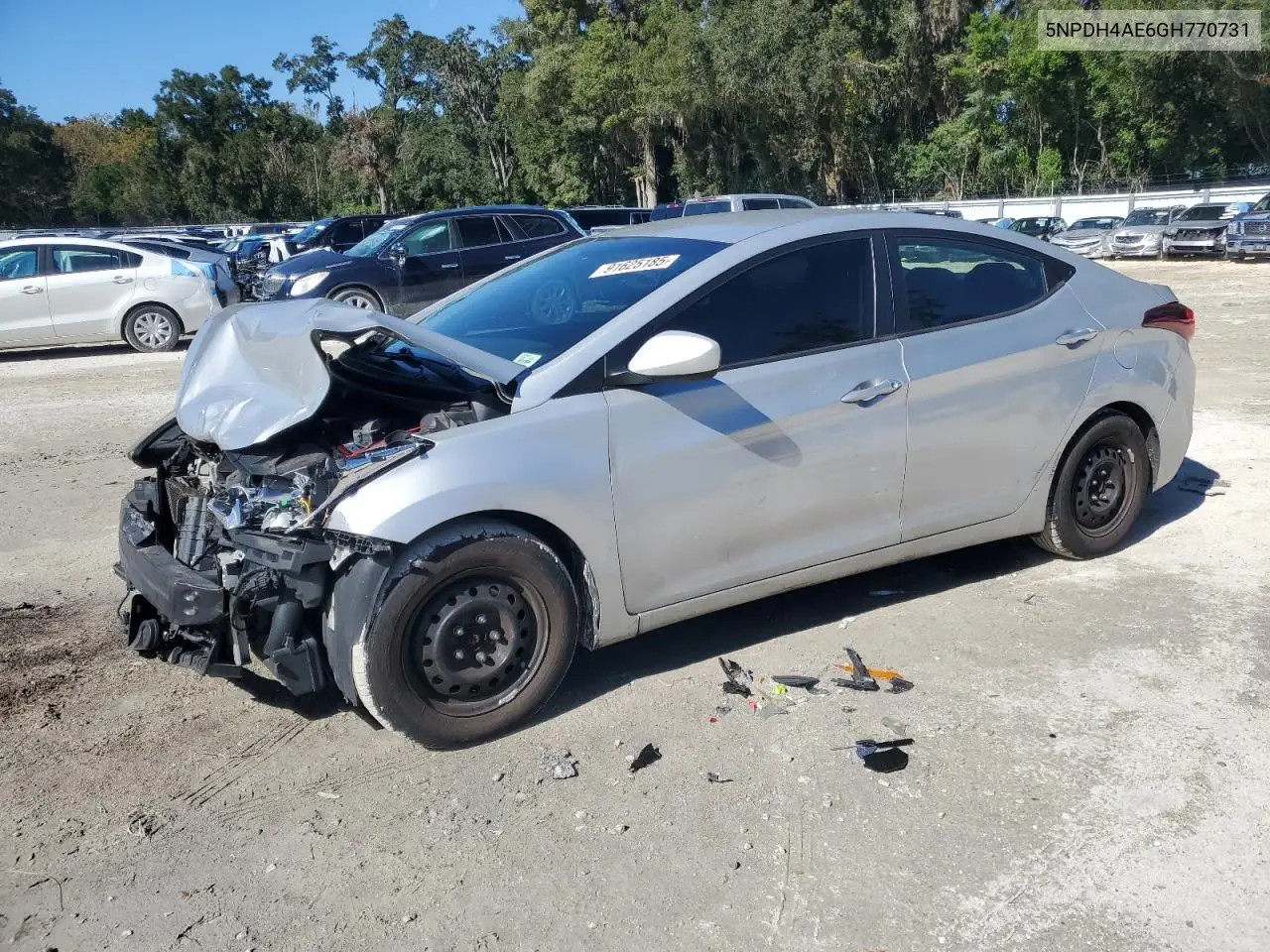 5NPDH4AE6GH770731 2016 Hyundai Elantra Se
