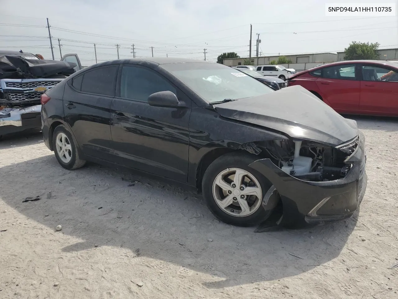 5NPD94LA1HH110735 2017 Hyundai Elantra Eco