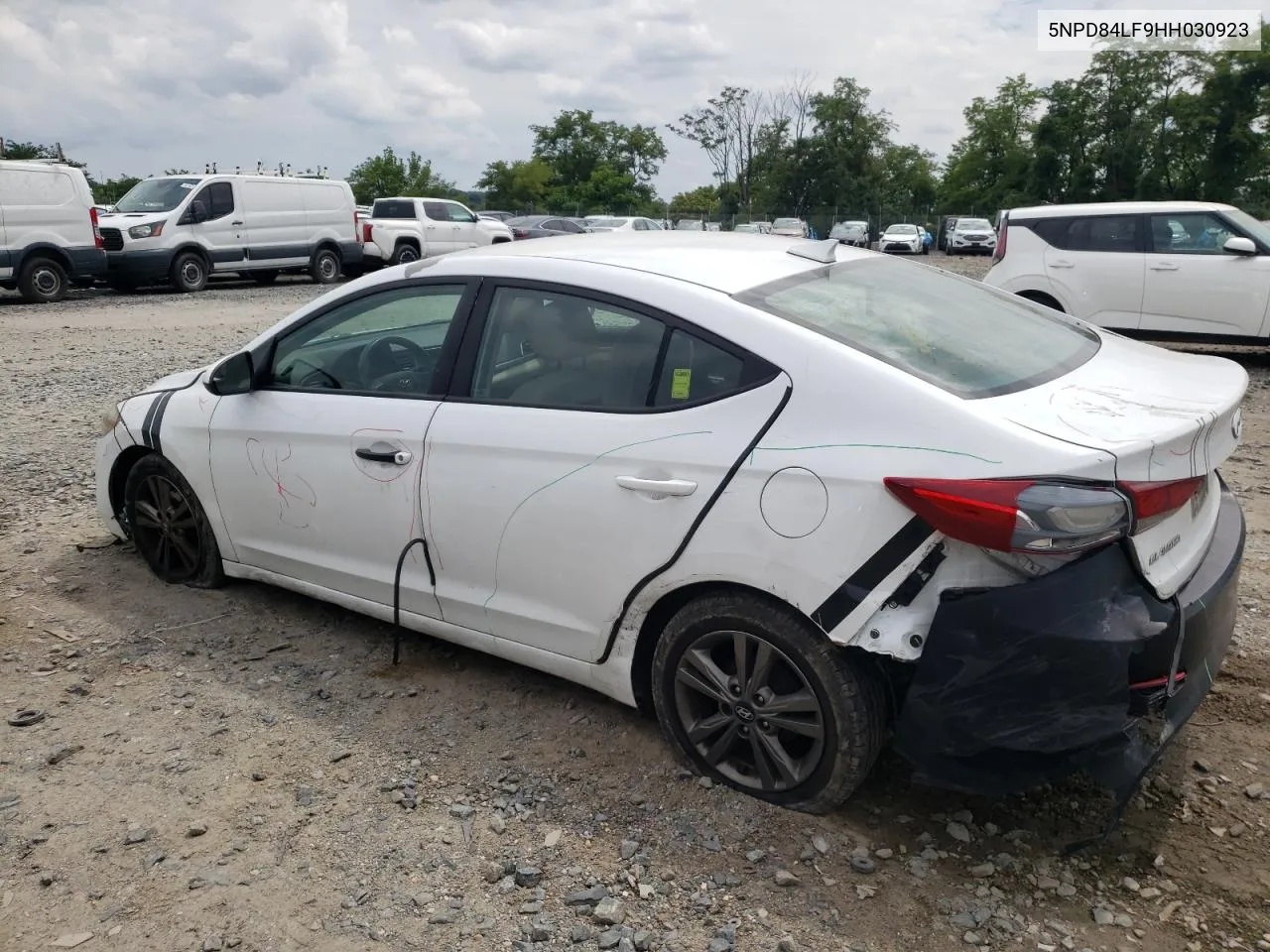 2017 Hyundai Elantra Se VIN: 5NPD84LF9HH030923 Lot: 64182394