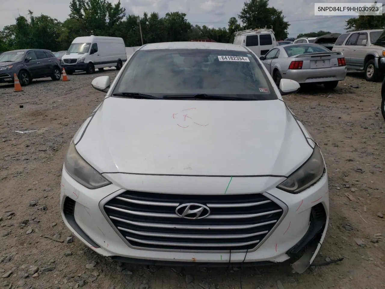 2017 Hyundai Elantra Se VIN: 5NPD84LF9HH030923 Lot: 64182394