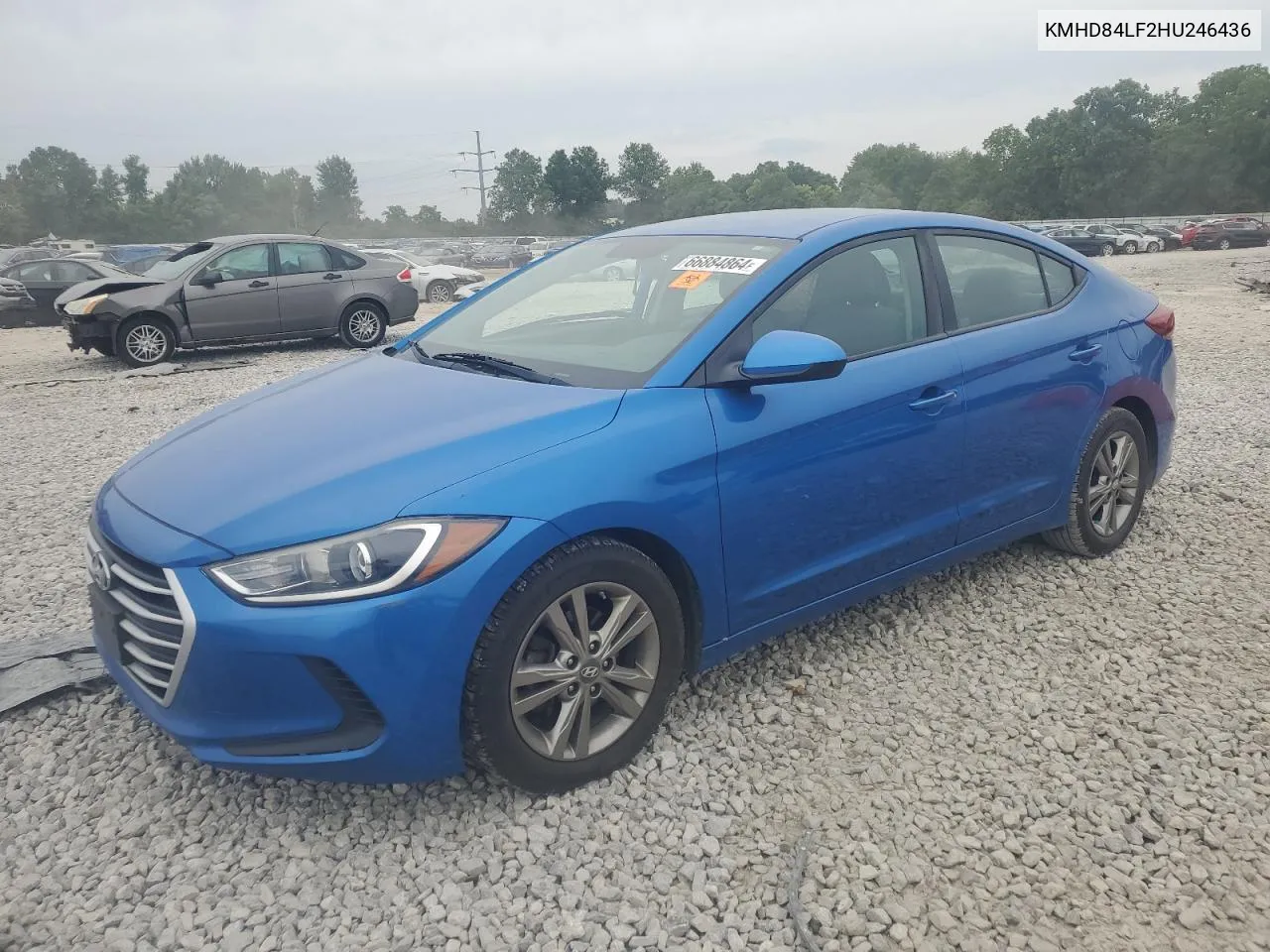 2017 Hyundai Elantra Se VIN: KMHD84LF2HU246436 Lot: 66884864