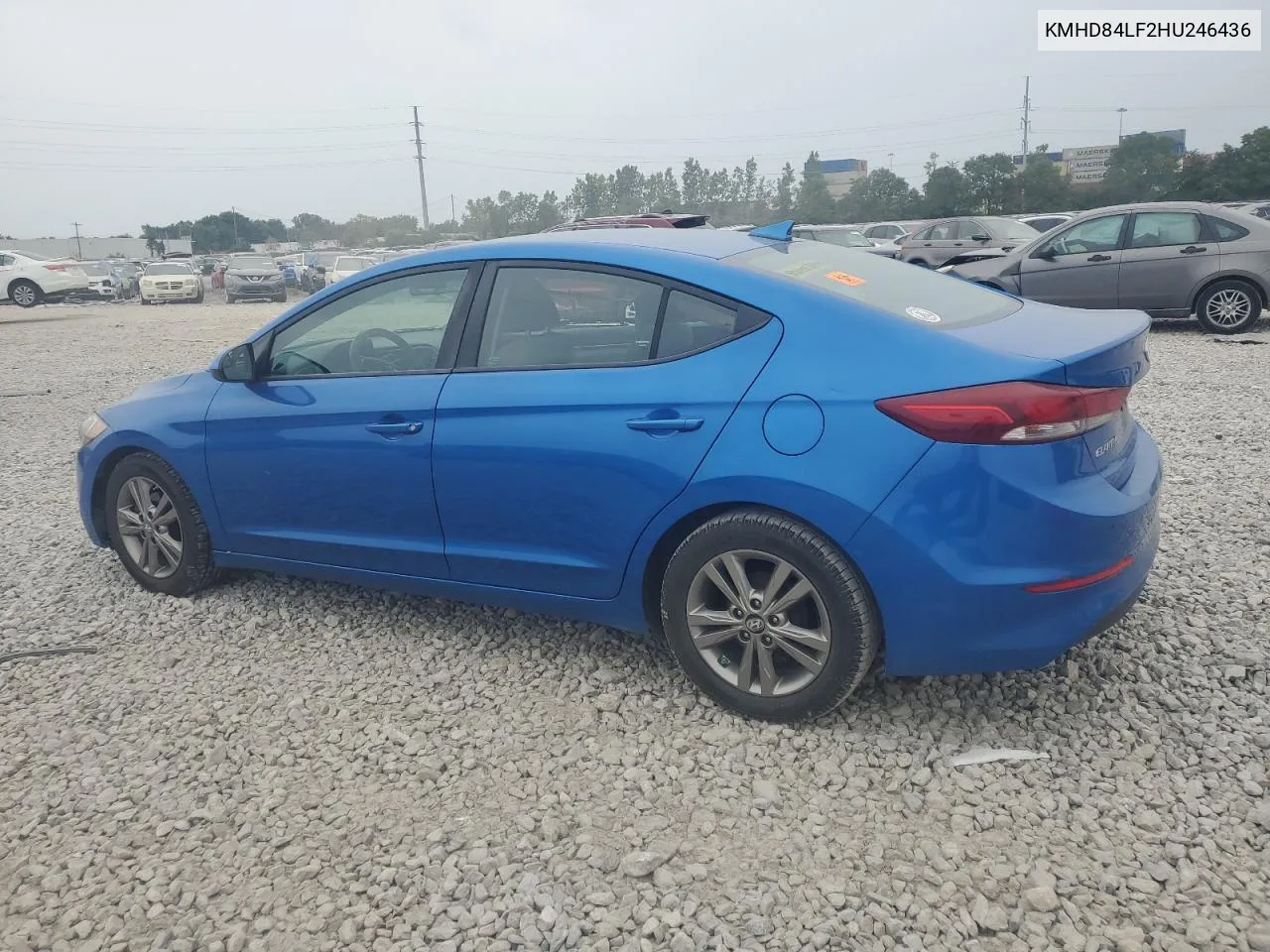 2017 Hyundai Elantra Se VIN: KMHD84LF2HU246436 Lot: 66884864