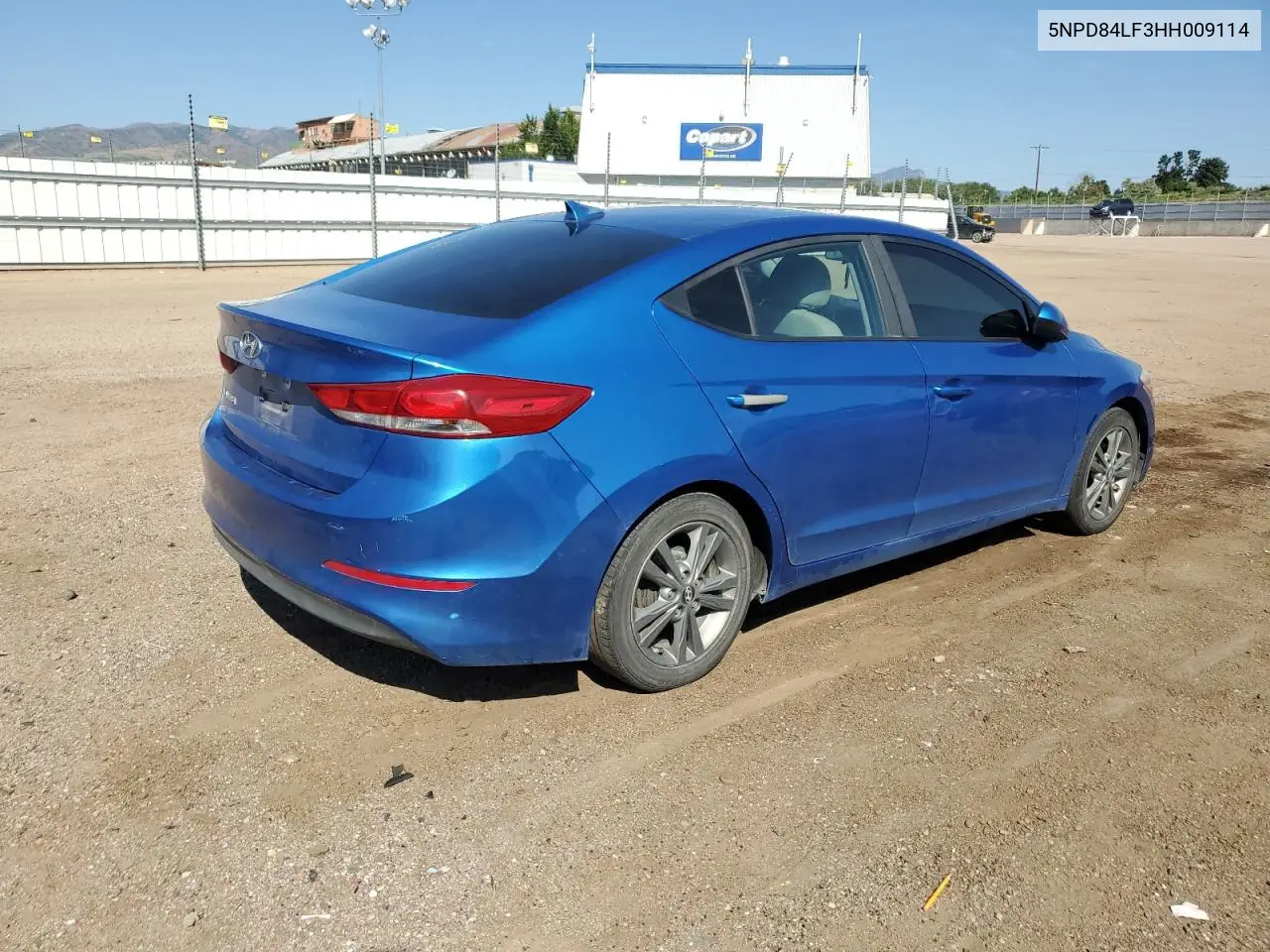 5NPD84LF3HH009114 2017 Hyundai Elantra Se