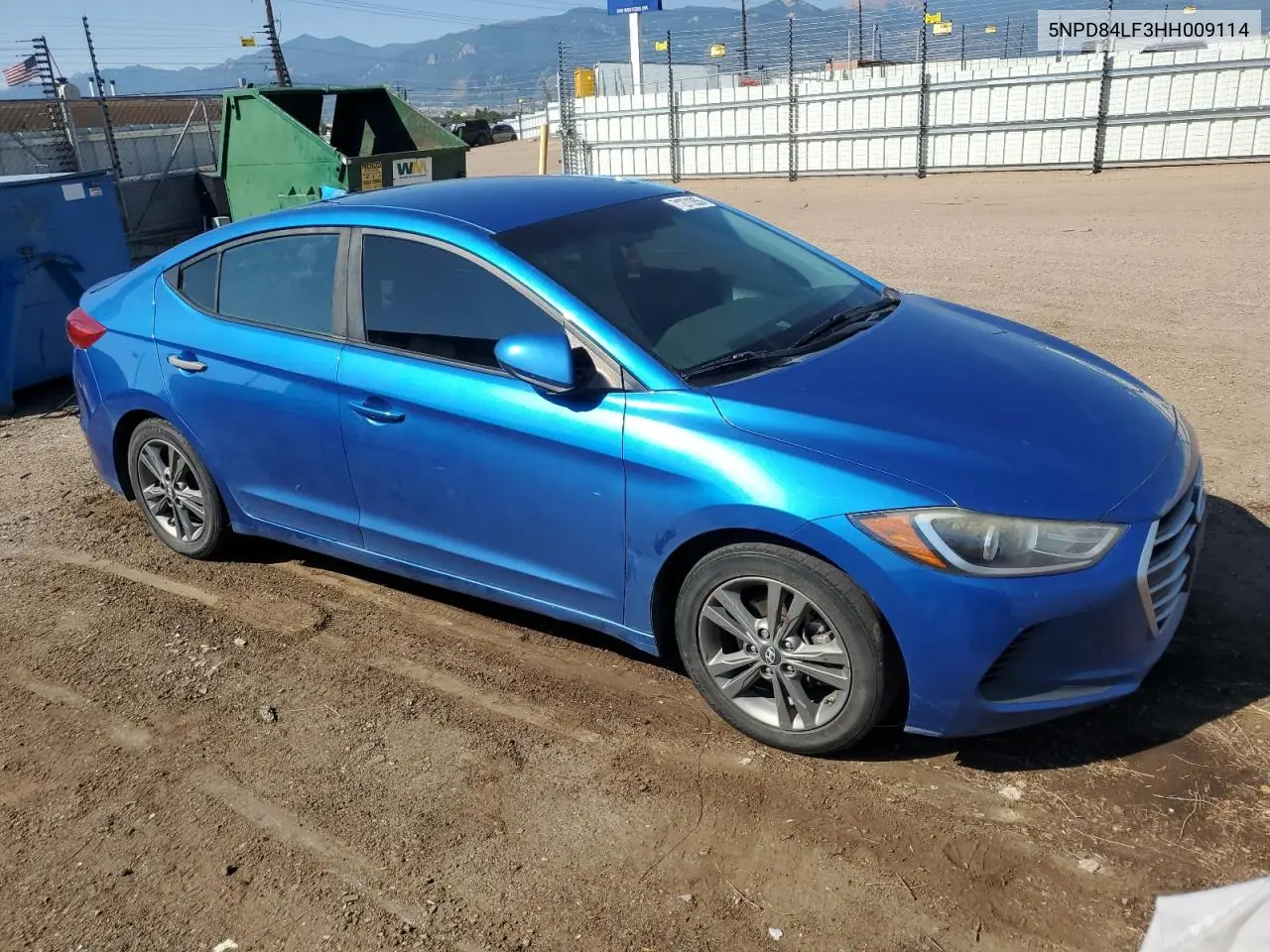 5NPD84LF3HH009114 2017 Hyundai Elantra Se