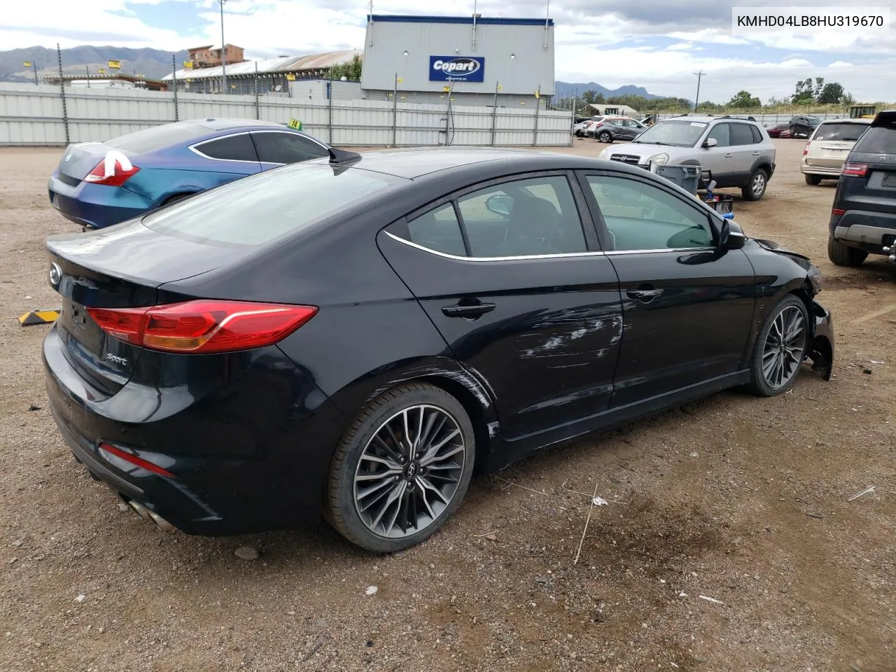 KMHD04LB8HU319670 2017 Hyundai Elantra Sport