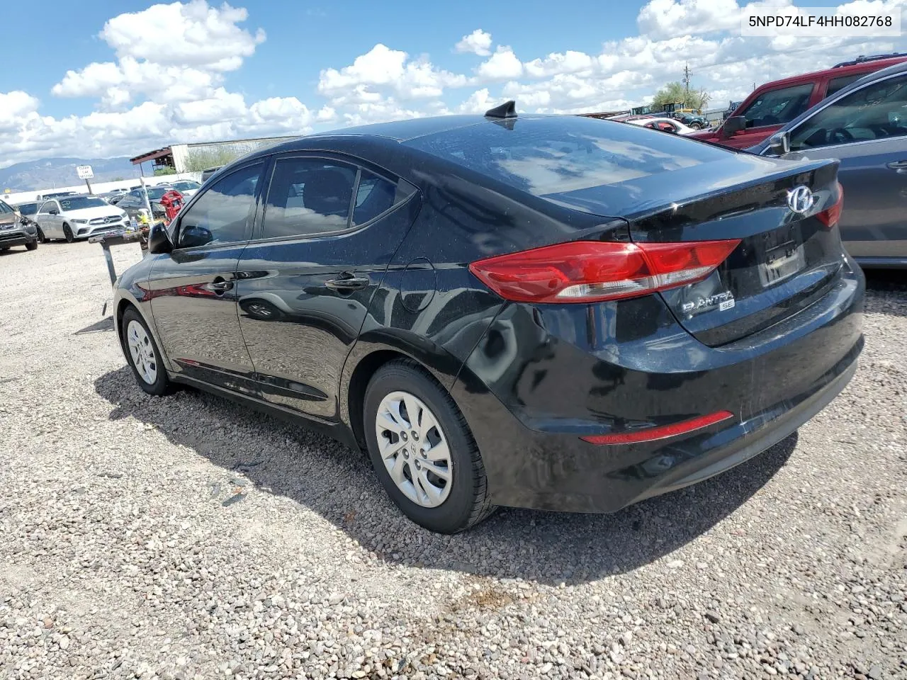 2017 Hyundai Elantra Se VIN: 5NPD74LF4HH082768 Lot: 72096554