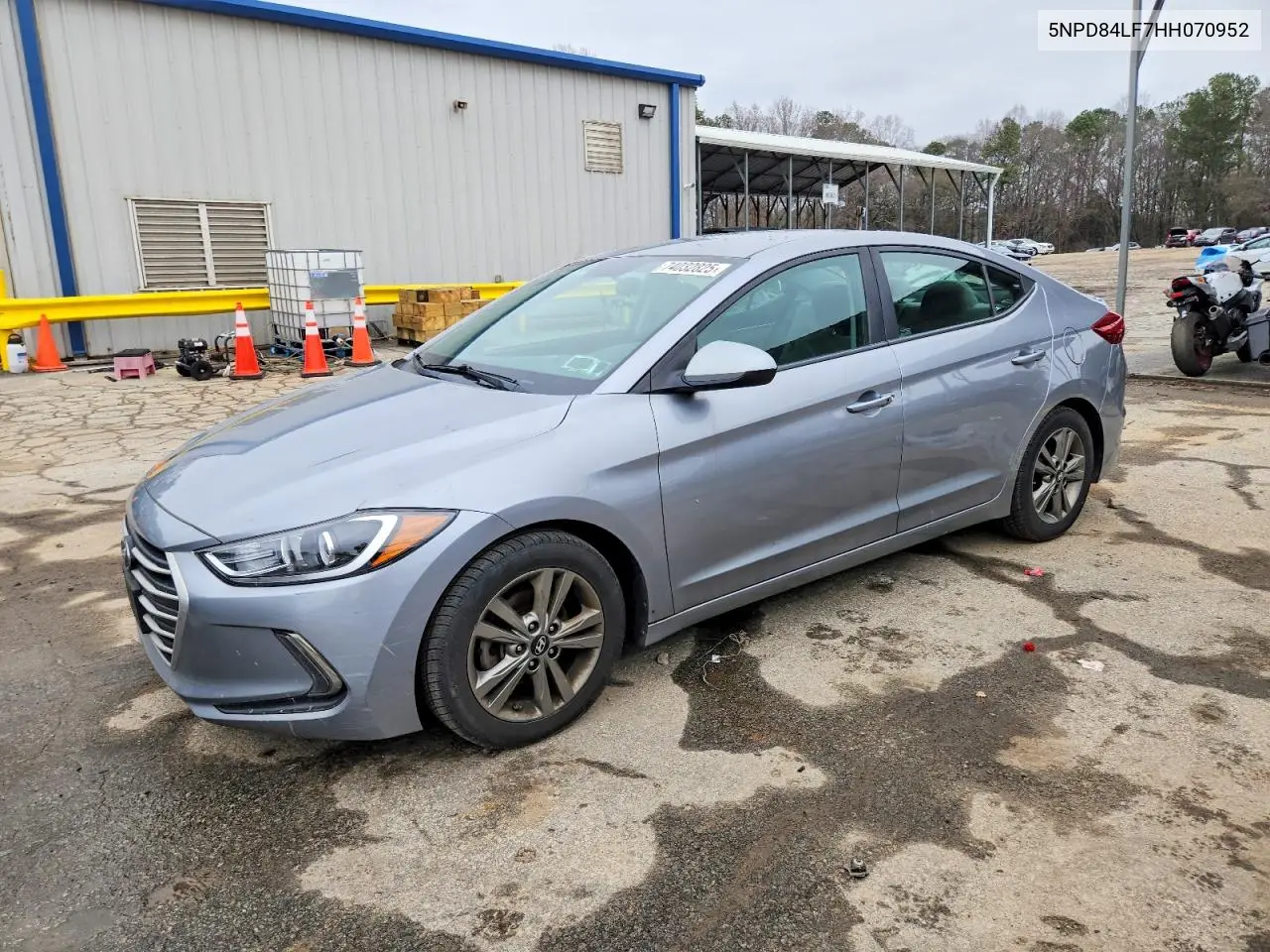 5NPD84LF7HH070952 2017 Hyundai Elantra Se