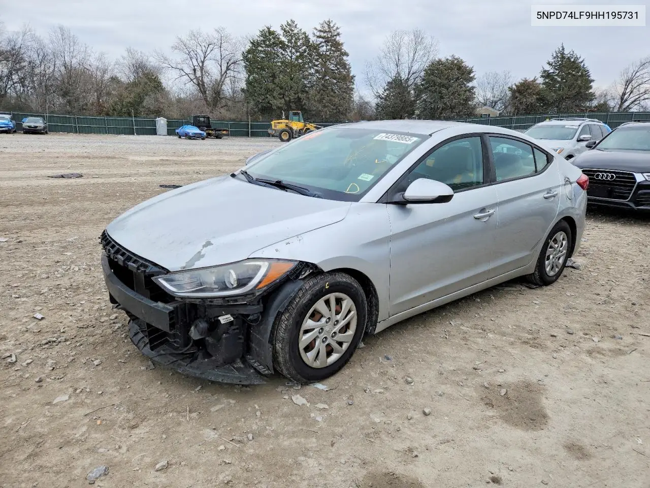 5NPD74LF9HH195731 2017 Hyundai Elantra Se