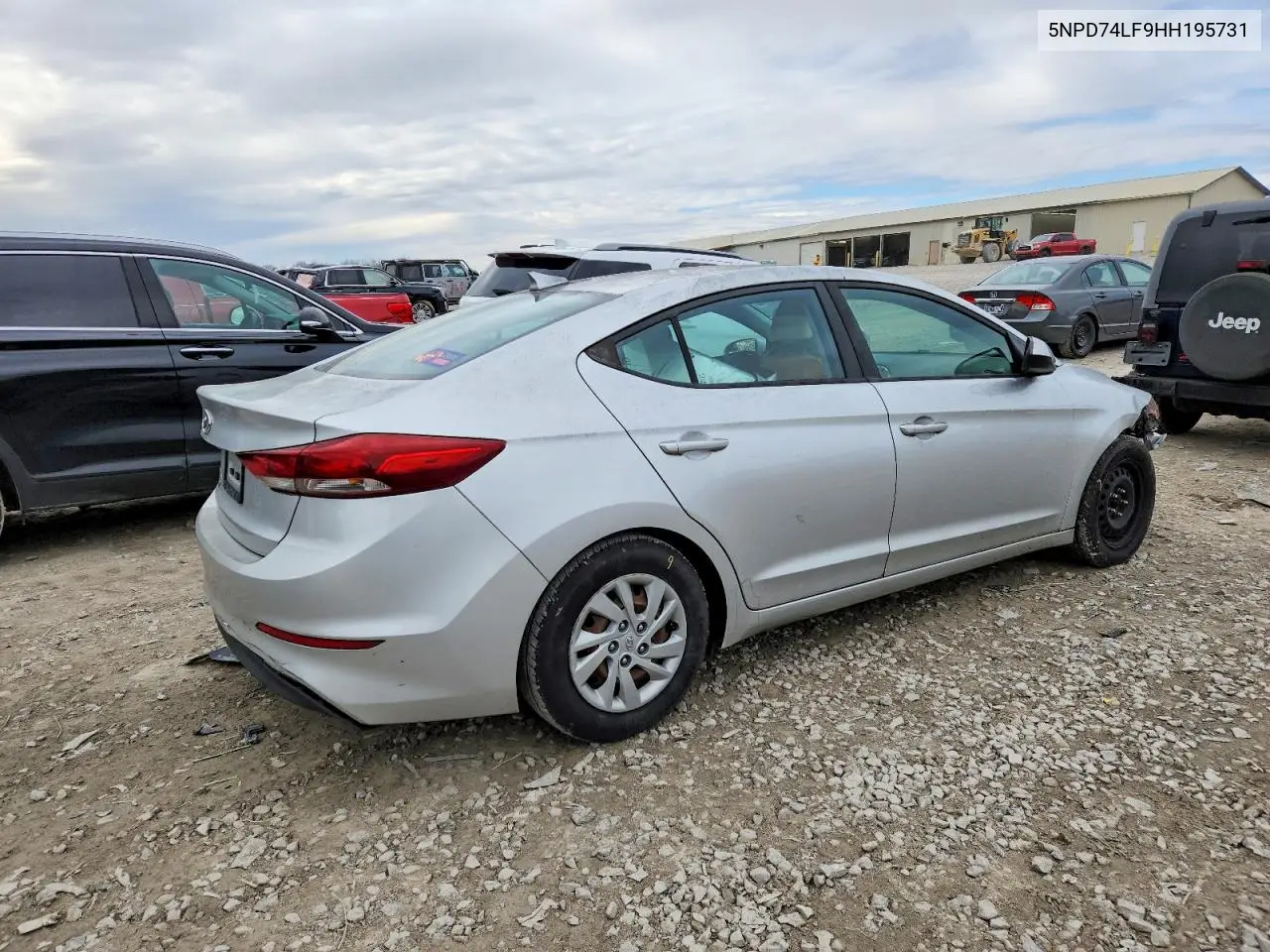 5NPD74LF9HH195731 2017 Hyundai Elantra Se